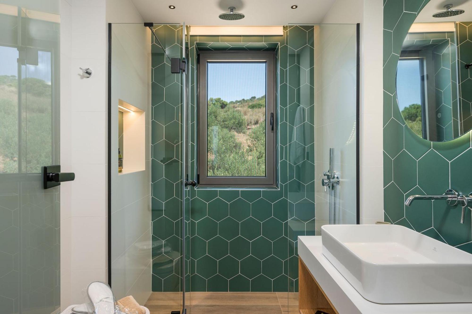 Villa Ekphrasis With Sea View And Jacuzzi Ravdhoúkha Exterior foto