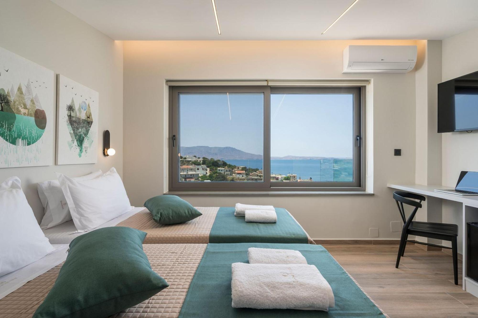 Villa Ekphrasis With Sea View And Jacuzzi Ravdhoúkha Exterior foto